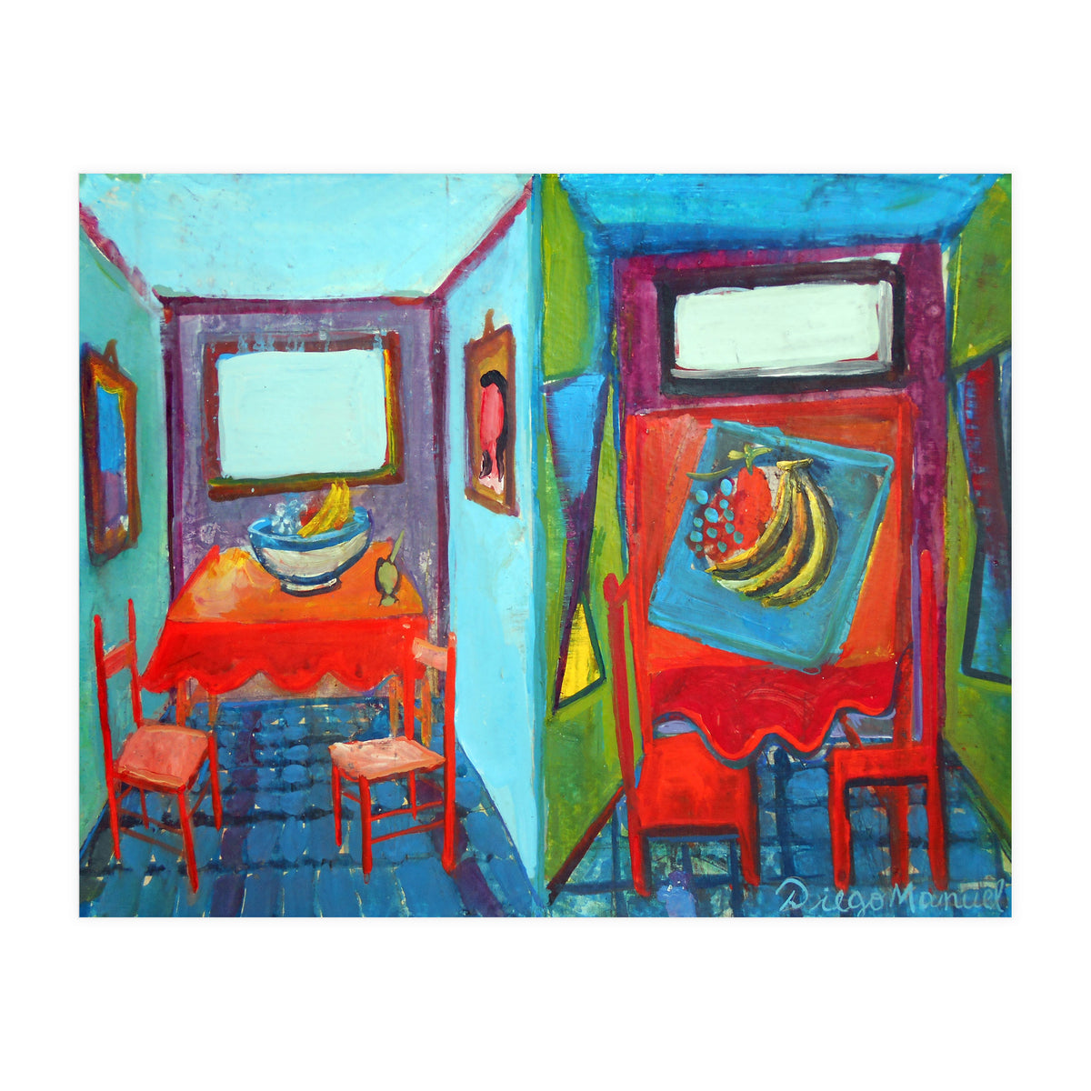 Normal Y Cubista (Print Only)