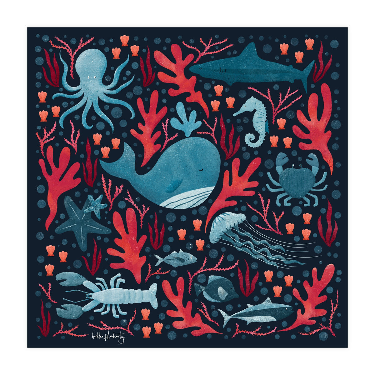 Under The Waves (Print Only)