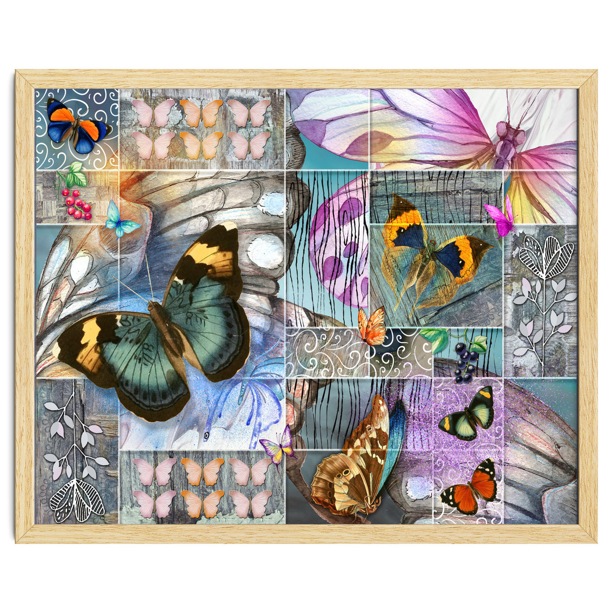 Butterfly Wings Collage