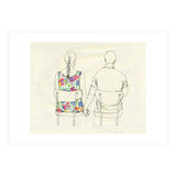 Colourful Couple Print (Print Only) thumbnail