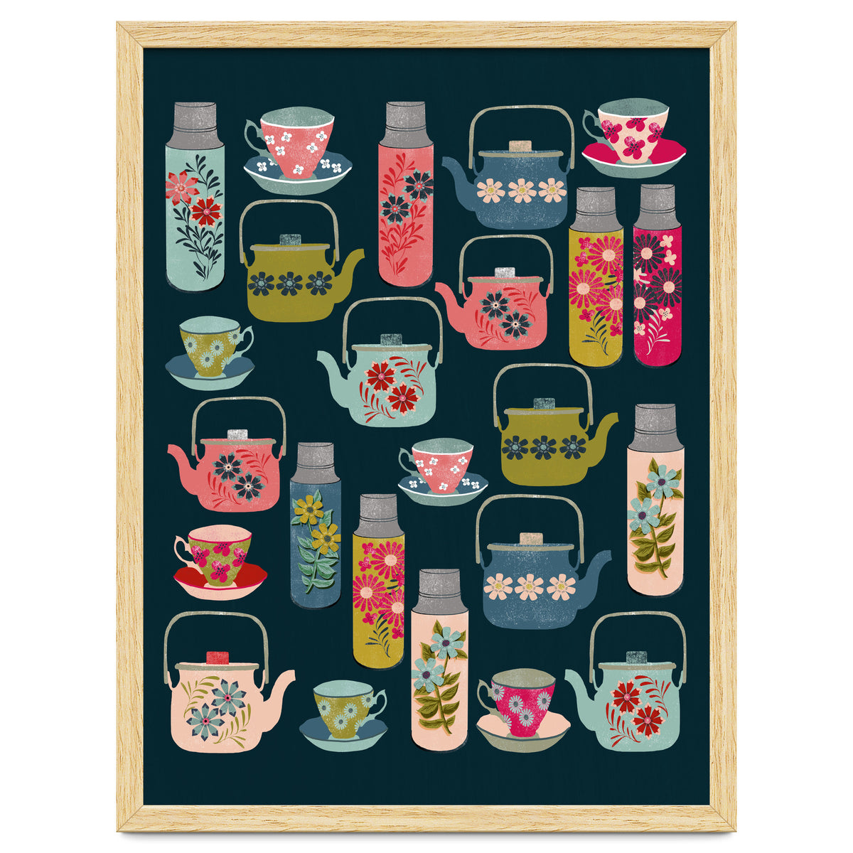 Vintage Thermos and Teapots