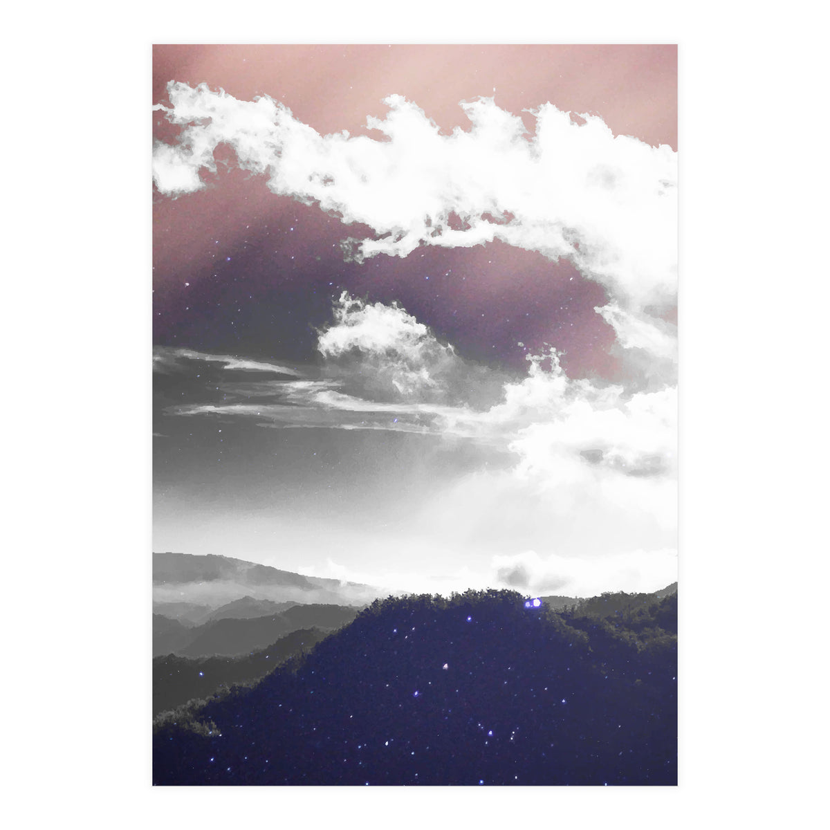 Galaxy Mountain (Print Only)