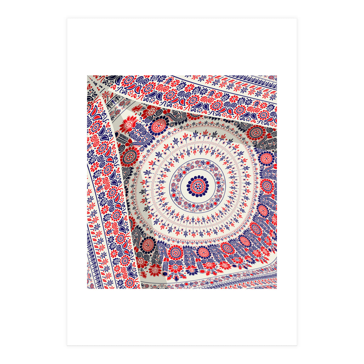 Romanian embroidery background 41 (Print Only)