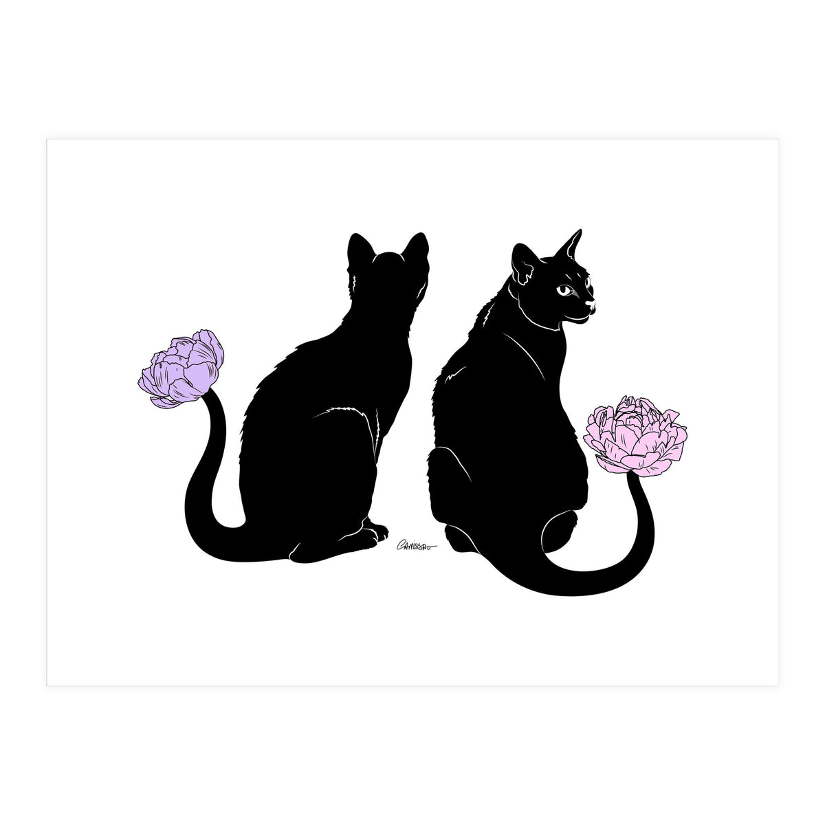 Flower Cats (Print Only)