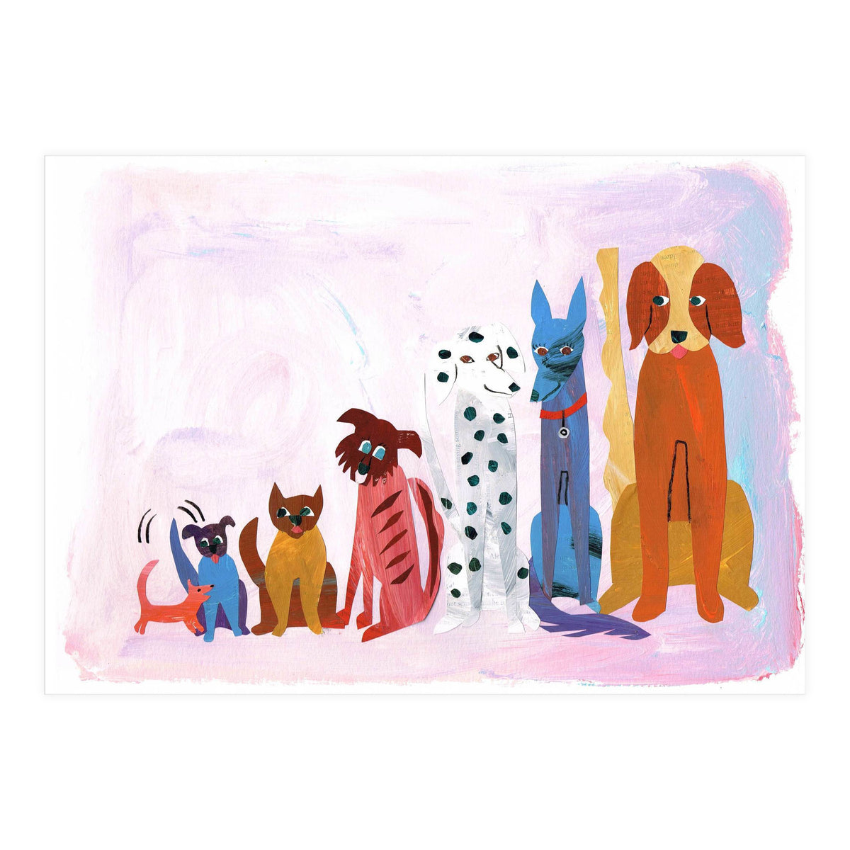 Dog Lineup (Print Only)