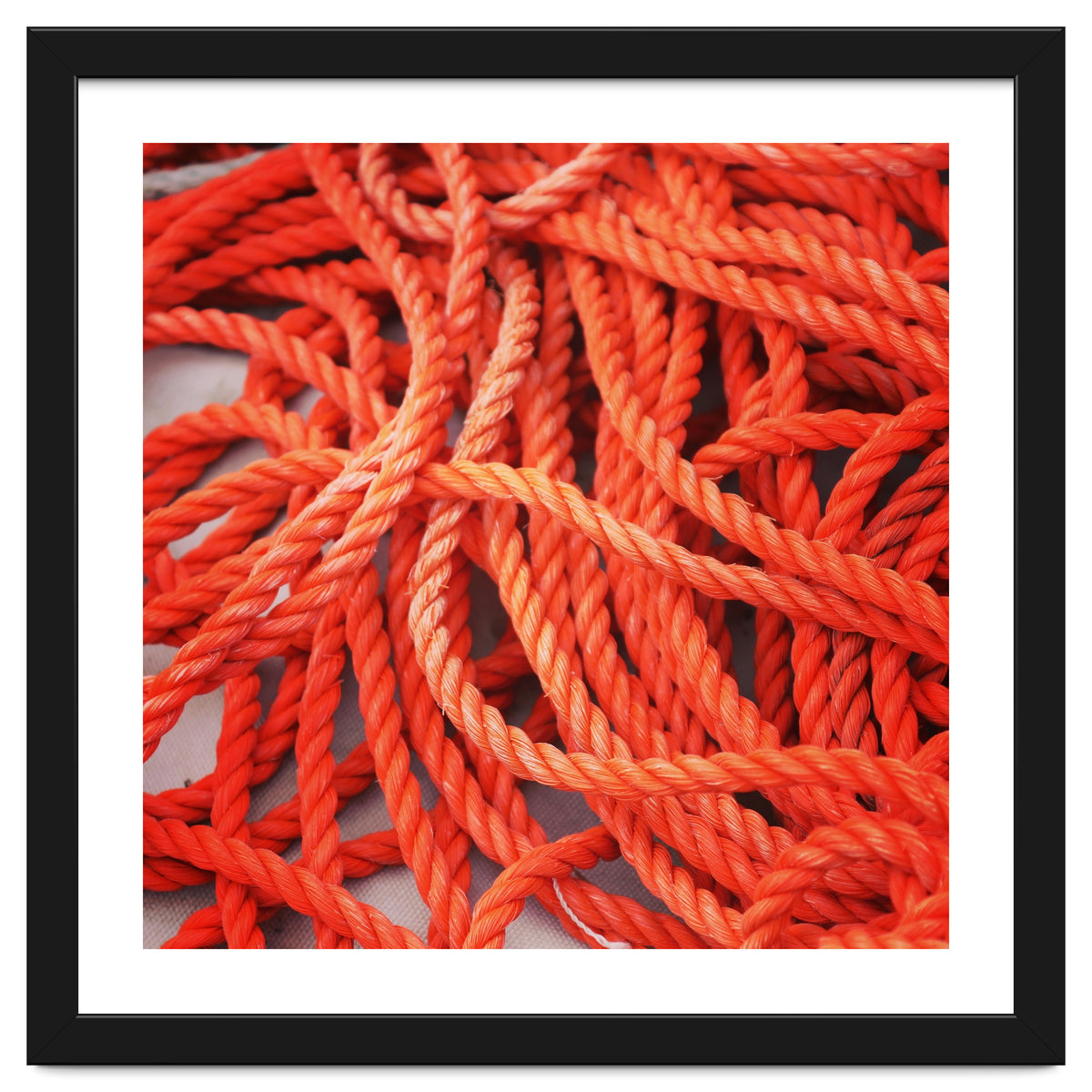 Orange ropes