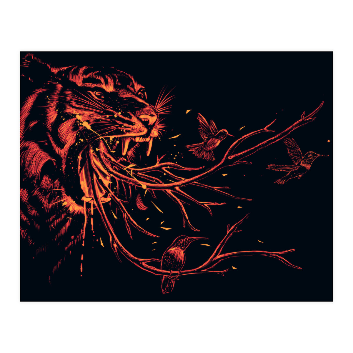 Humming (Print Only)