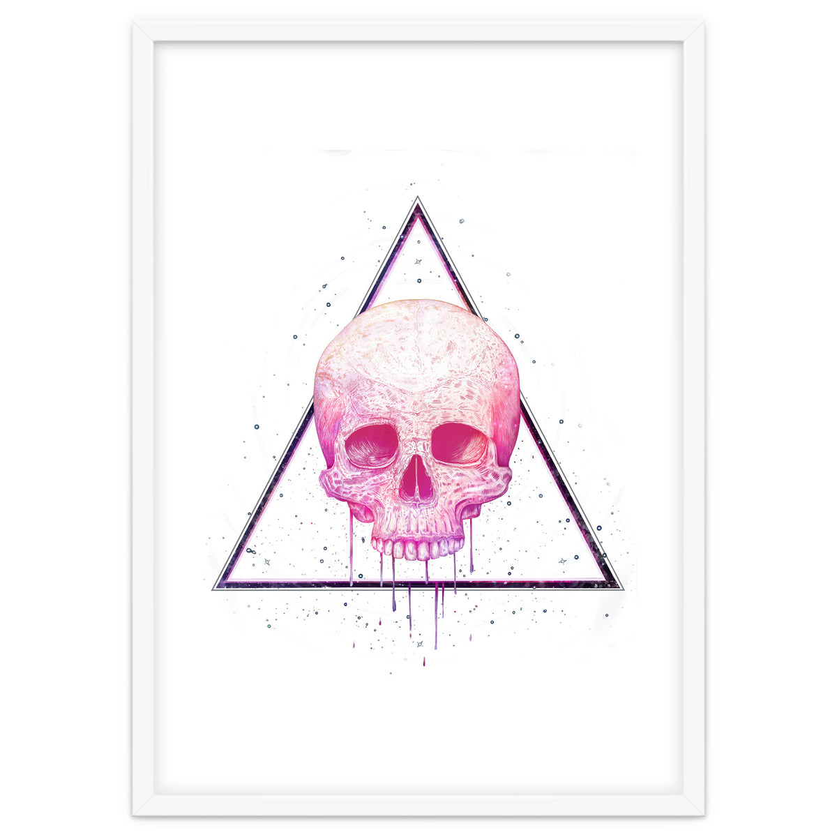 Skull In Triangle
