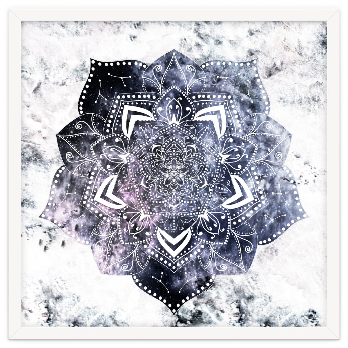 Cancer Constellation Mandala