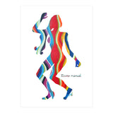 Dance Girl B 43  (Print Only) thumbnail