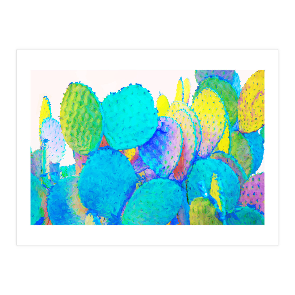 Holograph Cactus (Print Only)