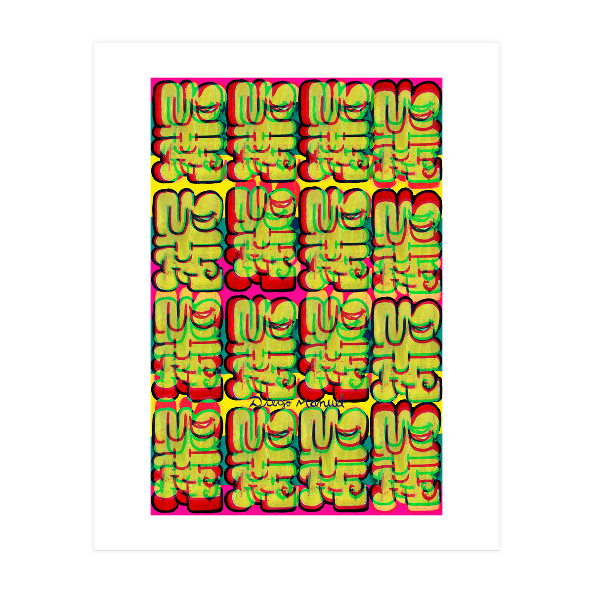 Graffitis 2021 Tapiz 118 (Print Only)