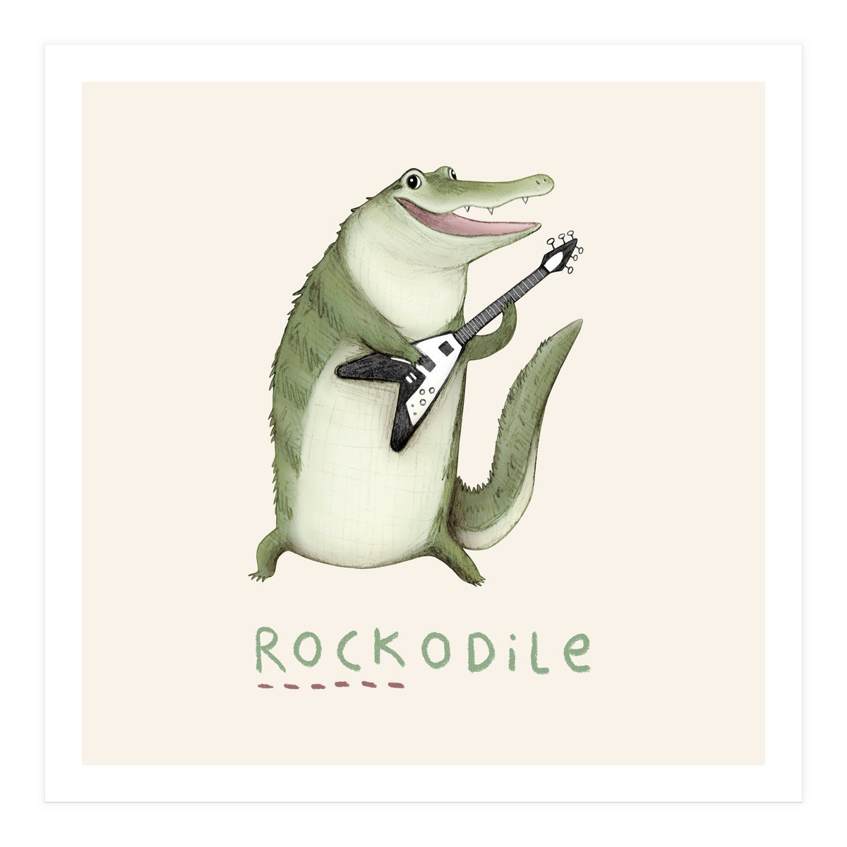 Rockodile (Print Only)