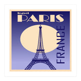 Paris France Travel Poster  (Print Only) thumbnail