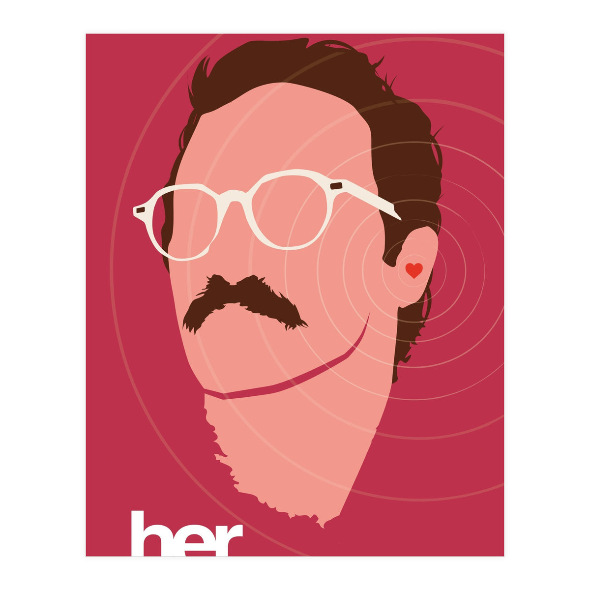 Her movie poster (Print Only)