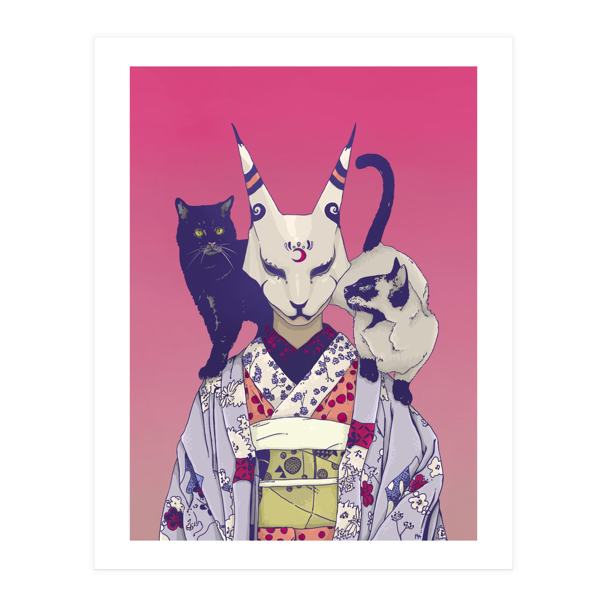 Neko Lady (Print Only)