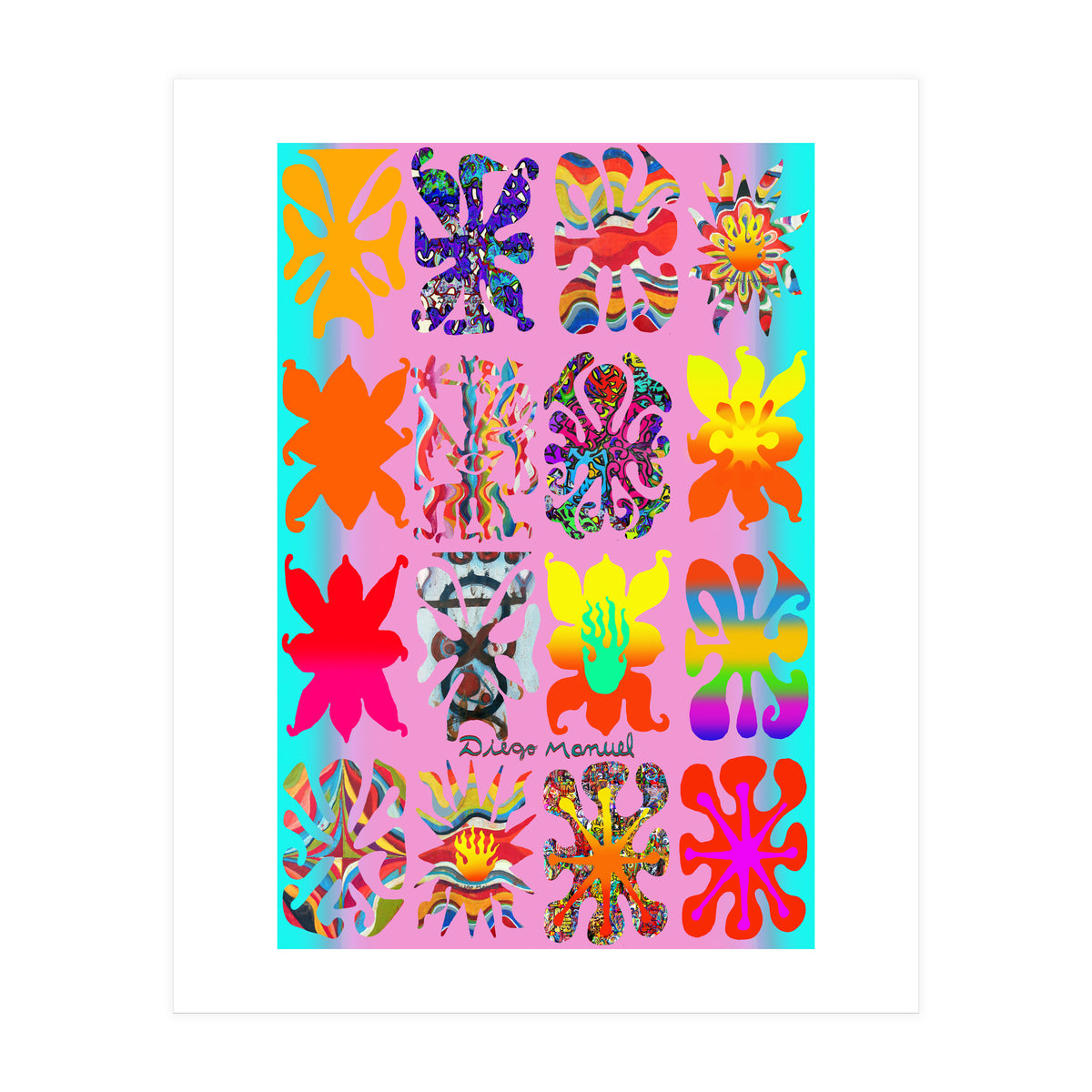 Pop Abstract 2023 Tapiz 64 (Print Only)