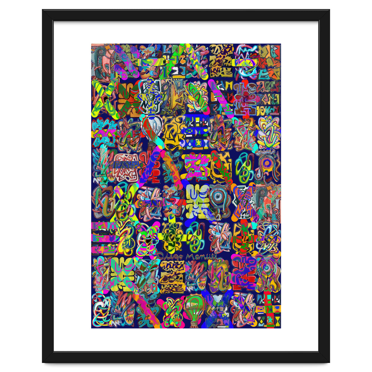 Graffitis 2021 Tapiz 104