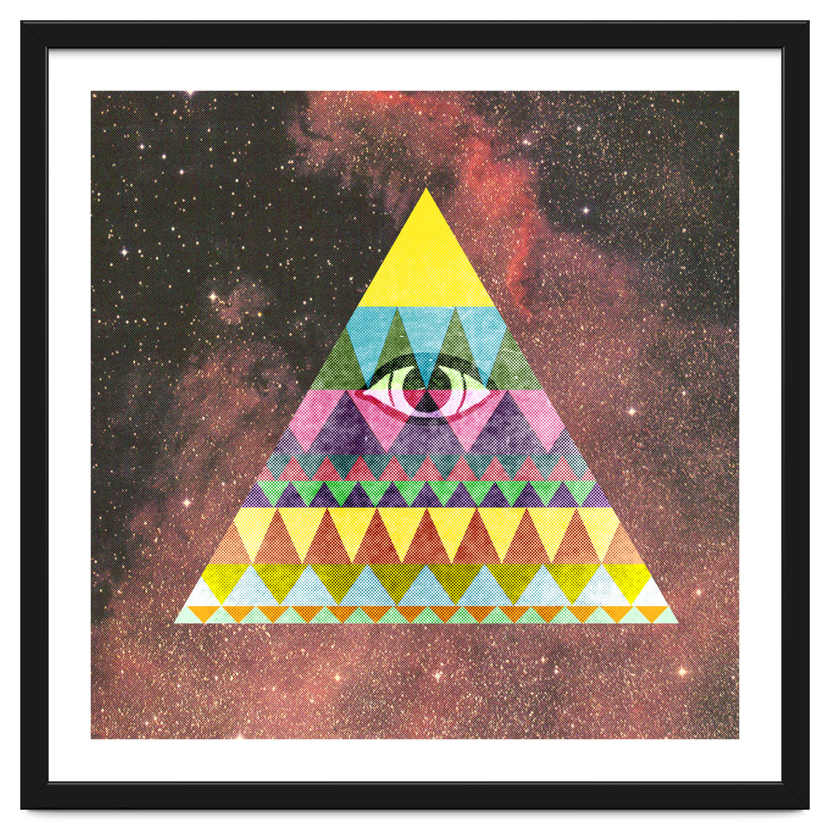 Pyramid In Space