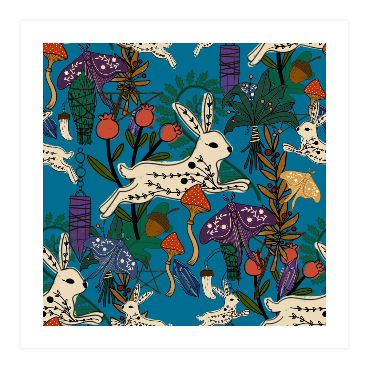 Eclectic Witch Blue (Print Only)