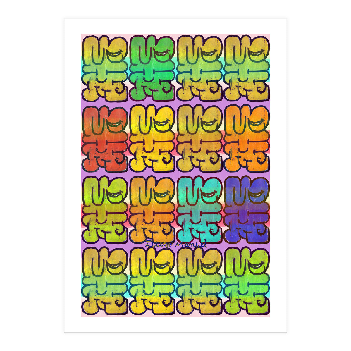 Graffitis 2021 Tapiz 97 (Print Only)