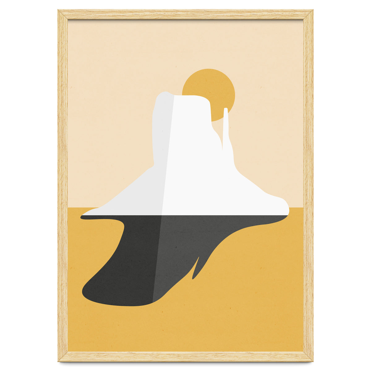 Abstract Mesa - Golden Desert