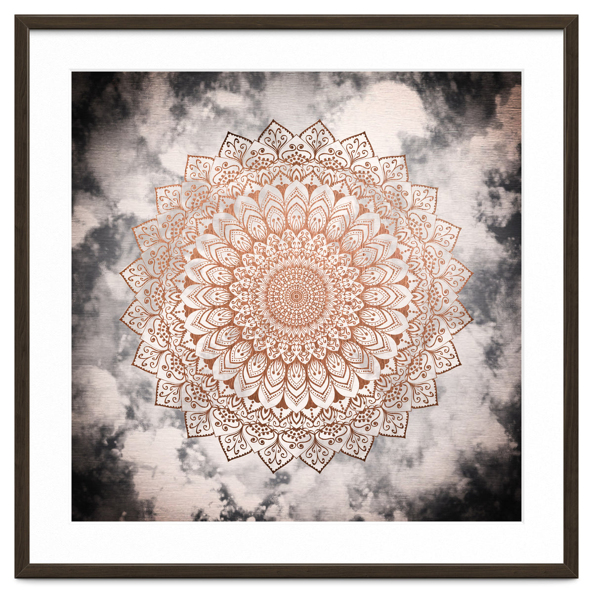 Rose Night Mandala