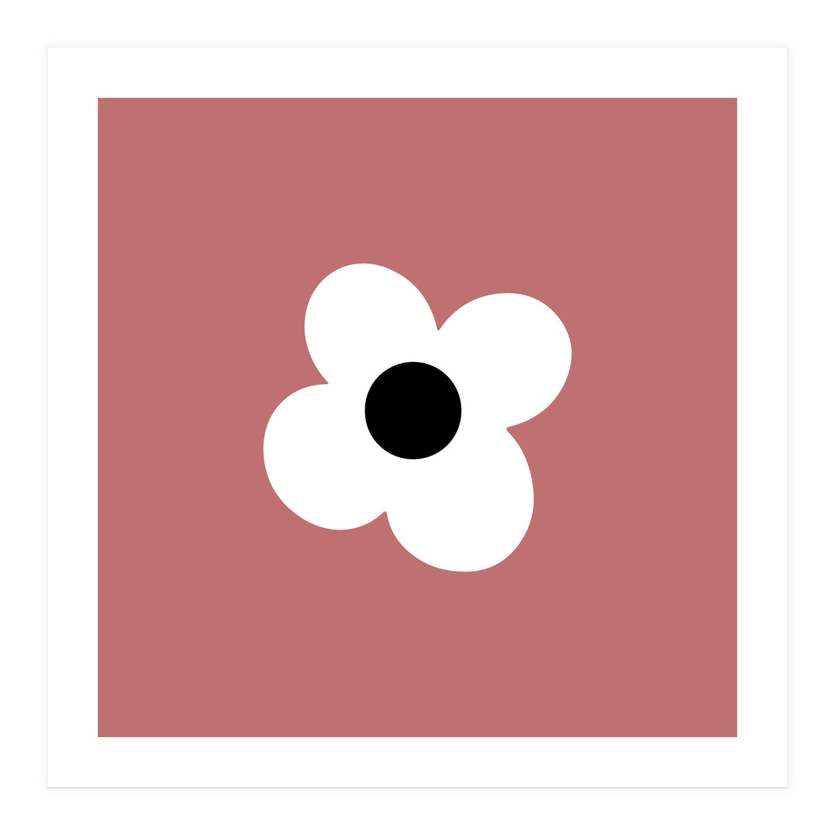 Max Folk Daisy Pink  (Print Only)