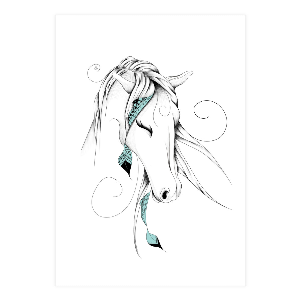 Poetic Horse (Print Only)