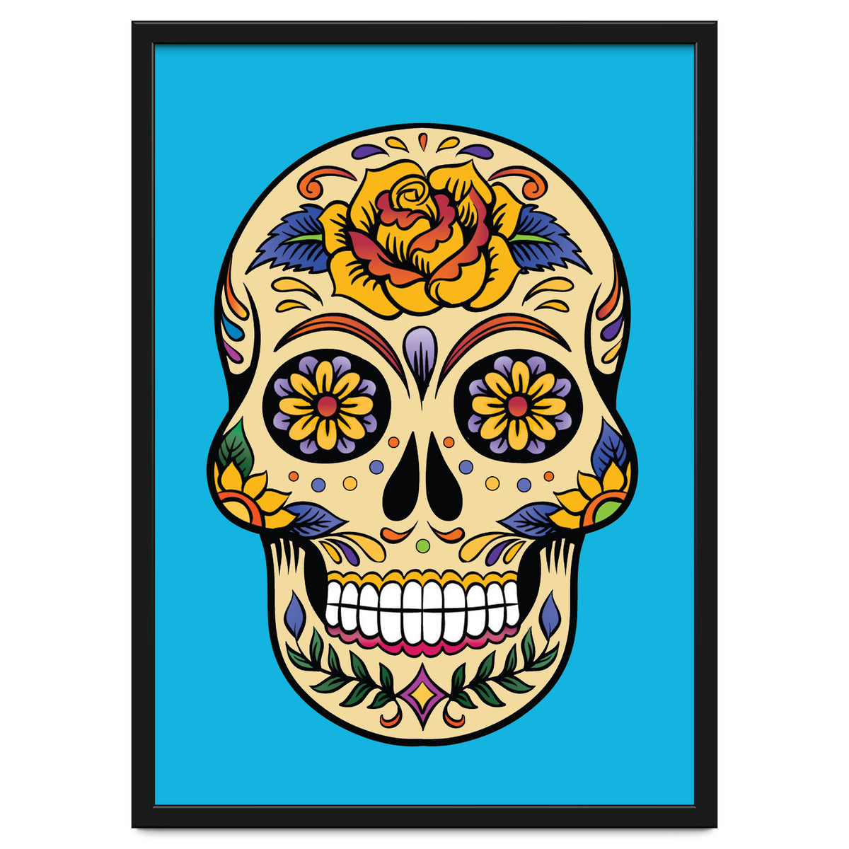 Colorful Skull II
