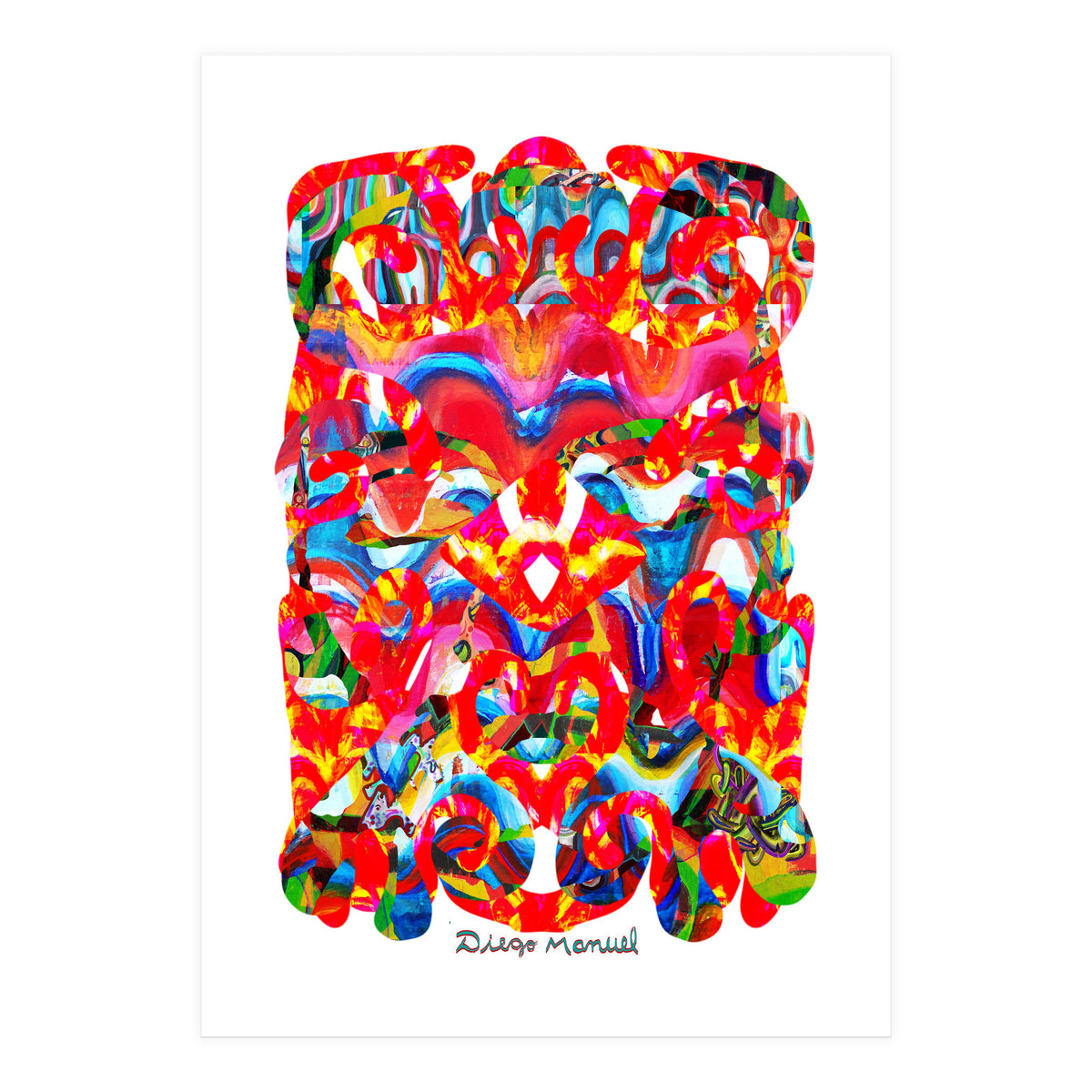 Pop Abstract Asimetrico 32 Copia (Print Only)