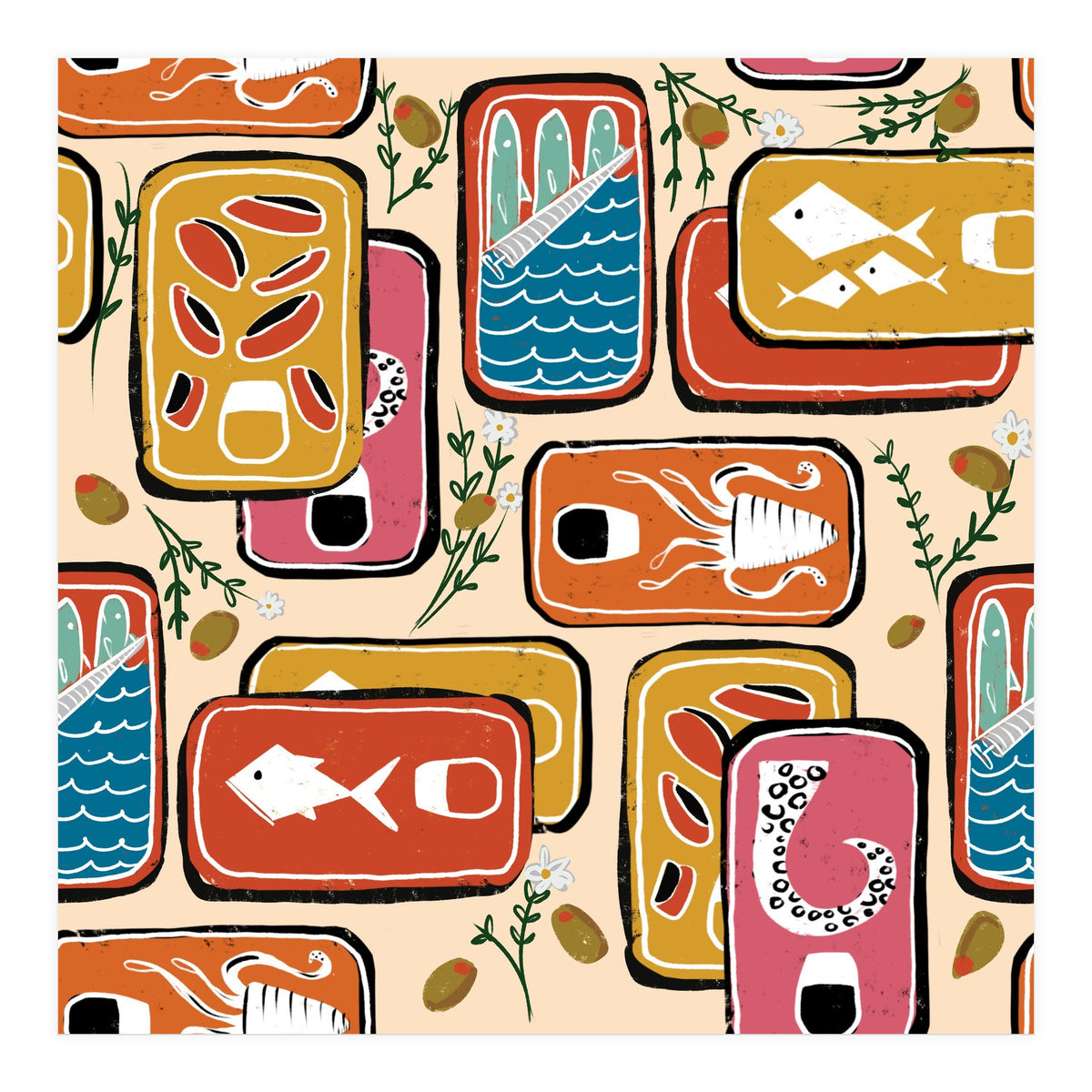 Canned Goods Pearl (Print Only)