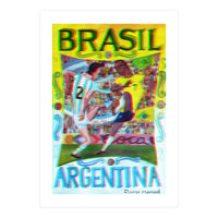 Brasil Argentina (Print Only)