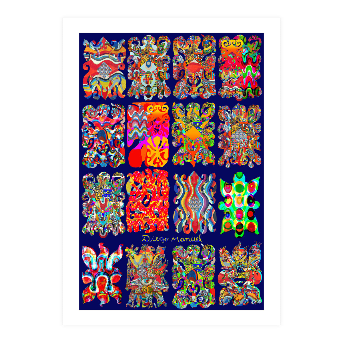 Tapiz Perfiles 2023 29 (Print Only)