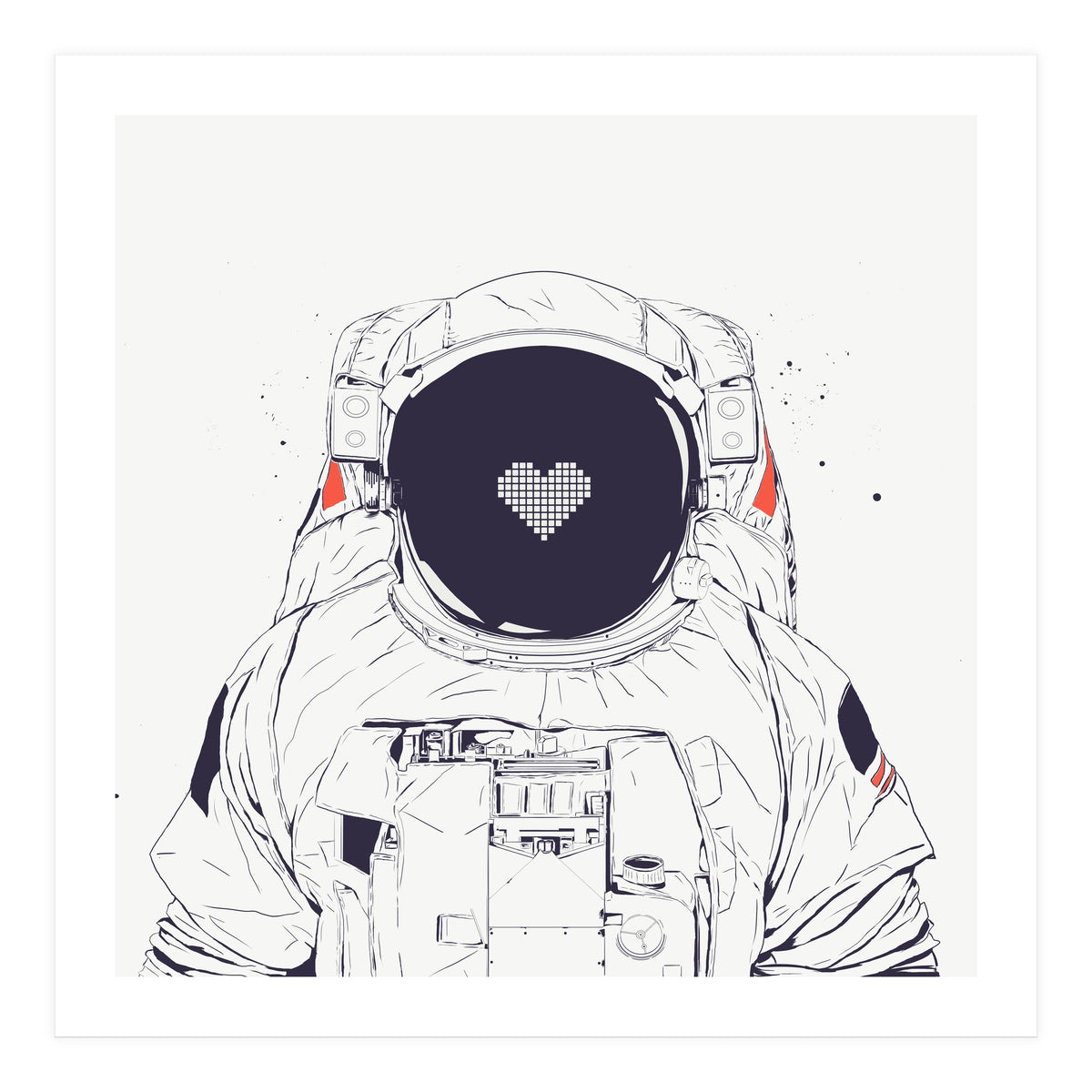 Astronaut Love (Print Only)