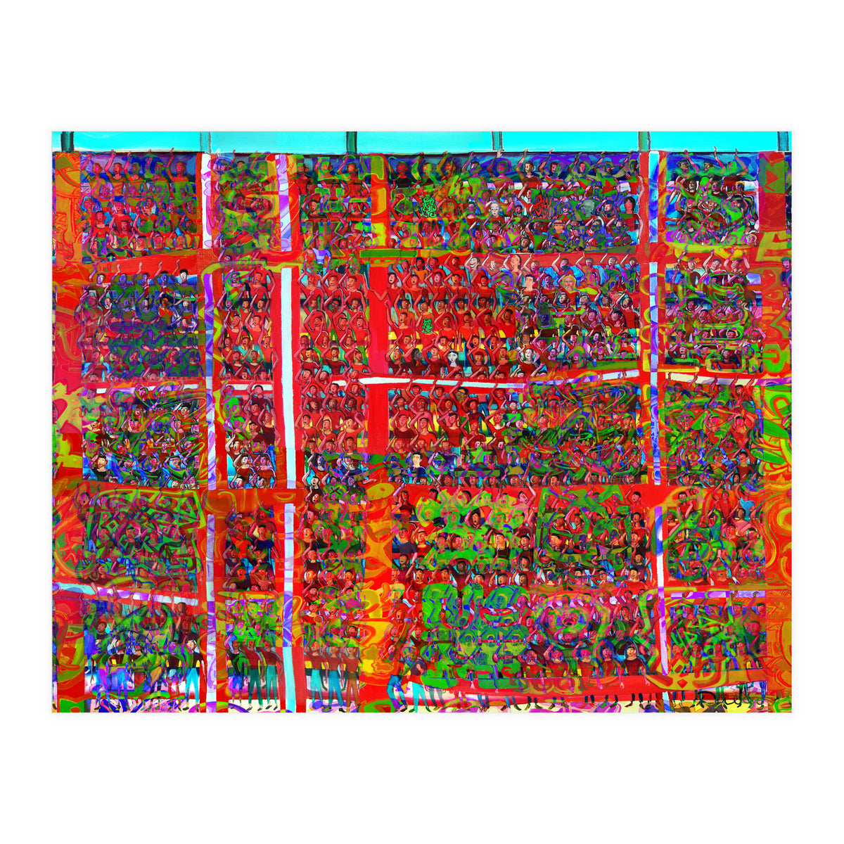 Gran Hinchada Roja 9 (Print Only)