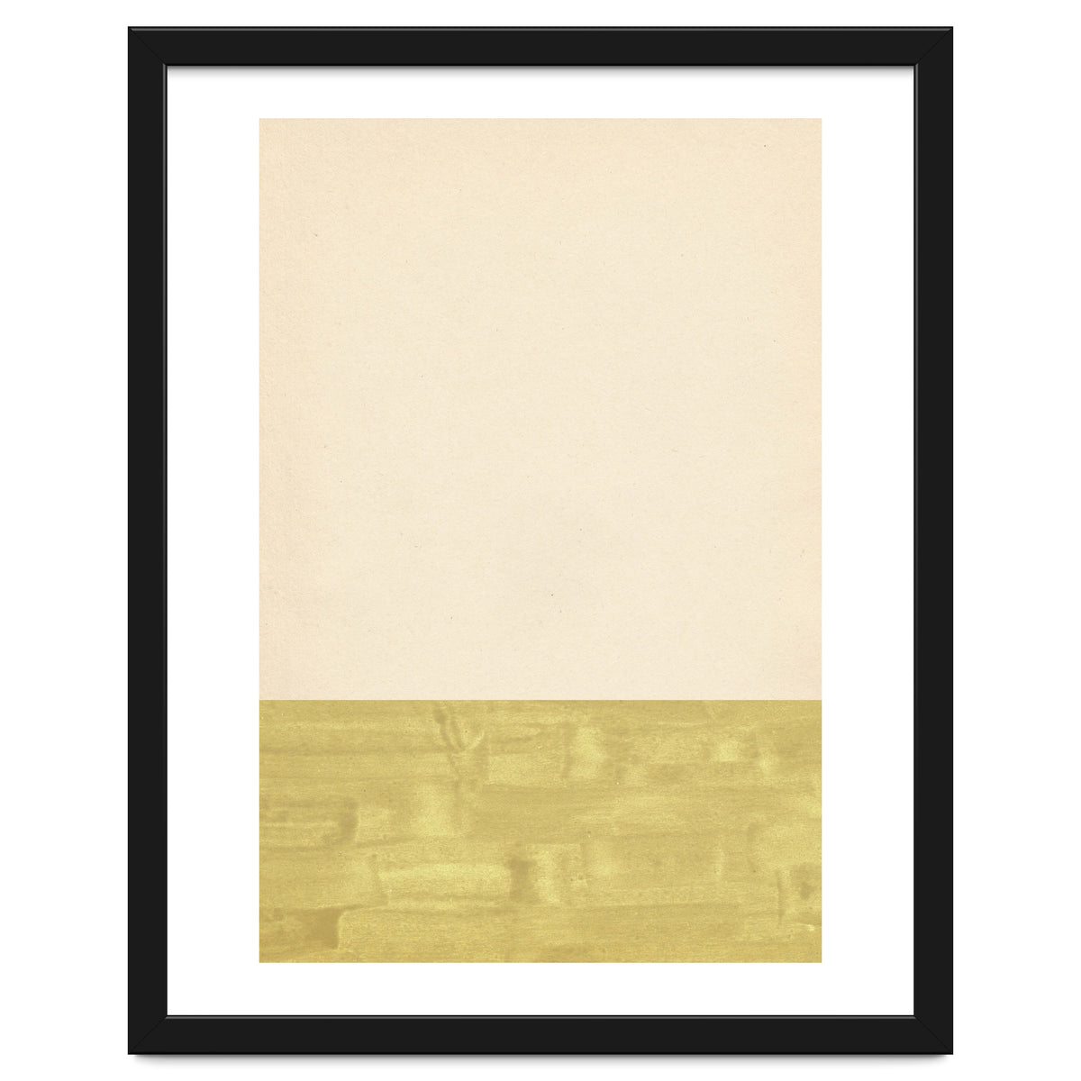 Green and beige color blocks