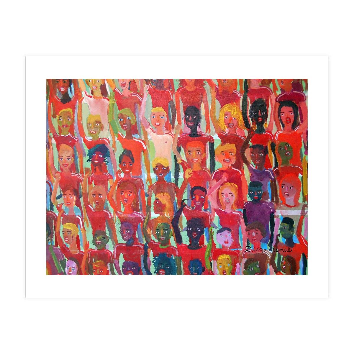 Hichada Roja Detalle 4 (Print Only)