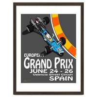 European Grand Prix poster