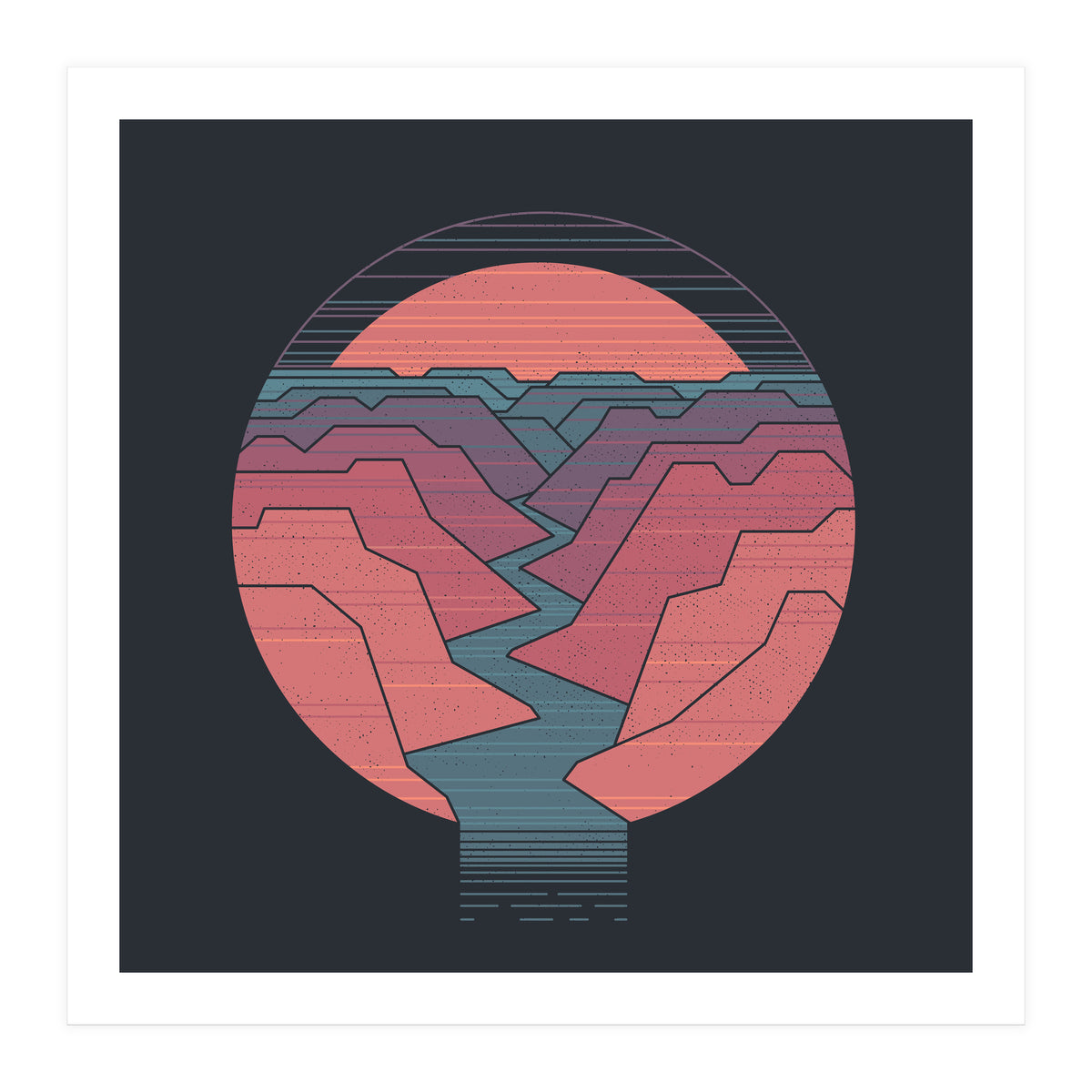 Canyon River (Print Only)