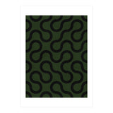 My Favorite Geometric Patterns No.33 - Deep Green (Print Only) thumbnail
