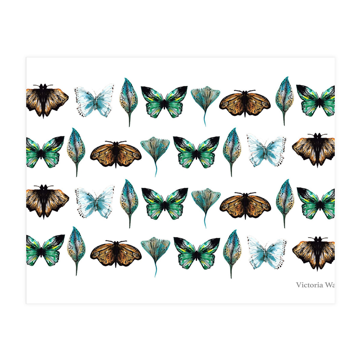 Spring Butterflies (Print Only)