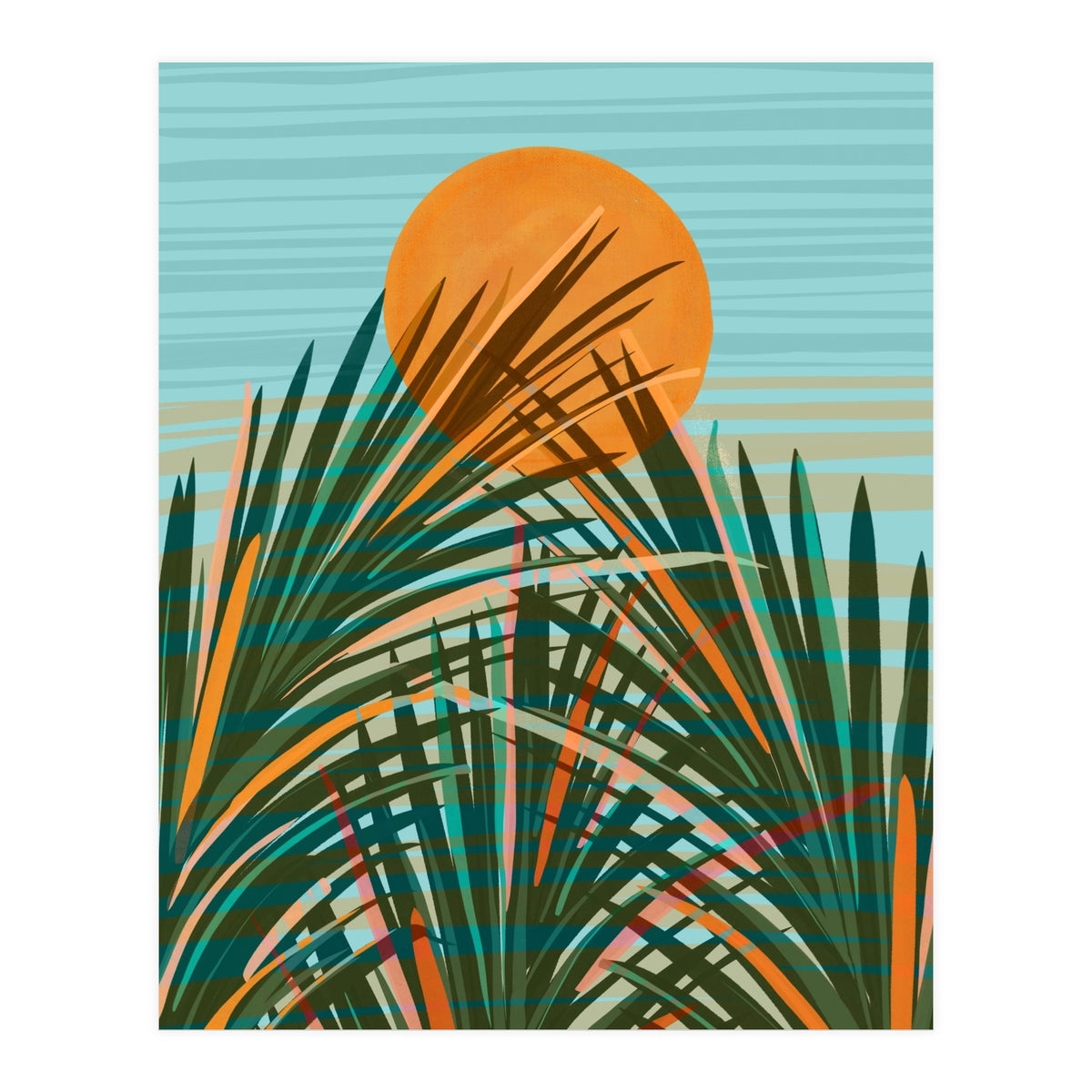 Glorious sunset (Print Only)