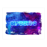 Neon Collection - Create (Print Only) thumbnail