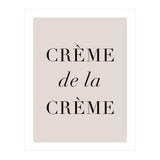 Creme De La Creme (Print Only) thumbnail