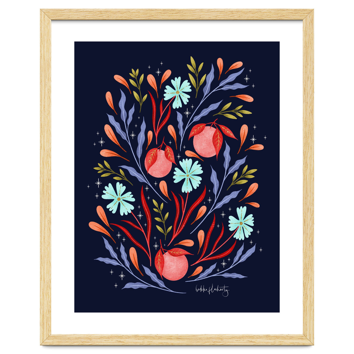 Wild Flowers and Oranges