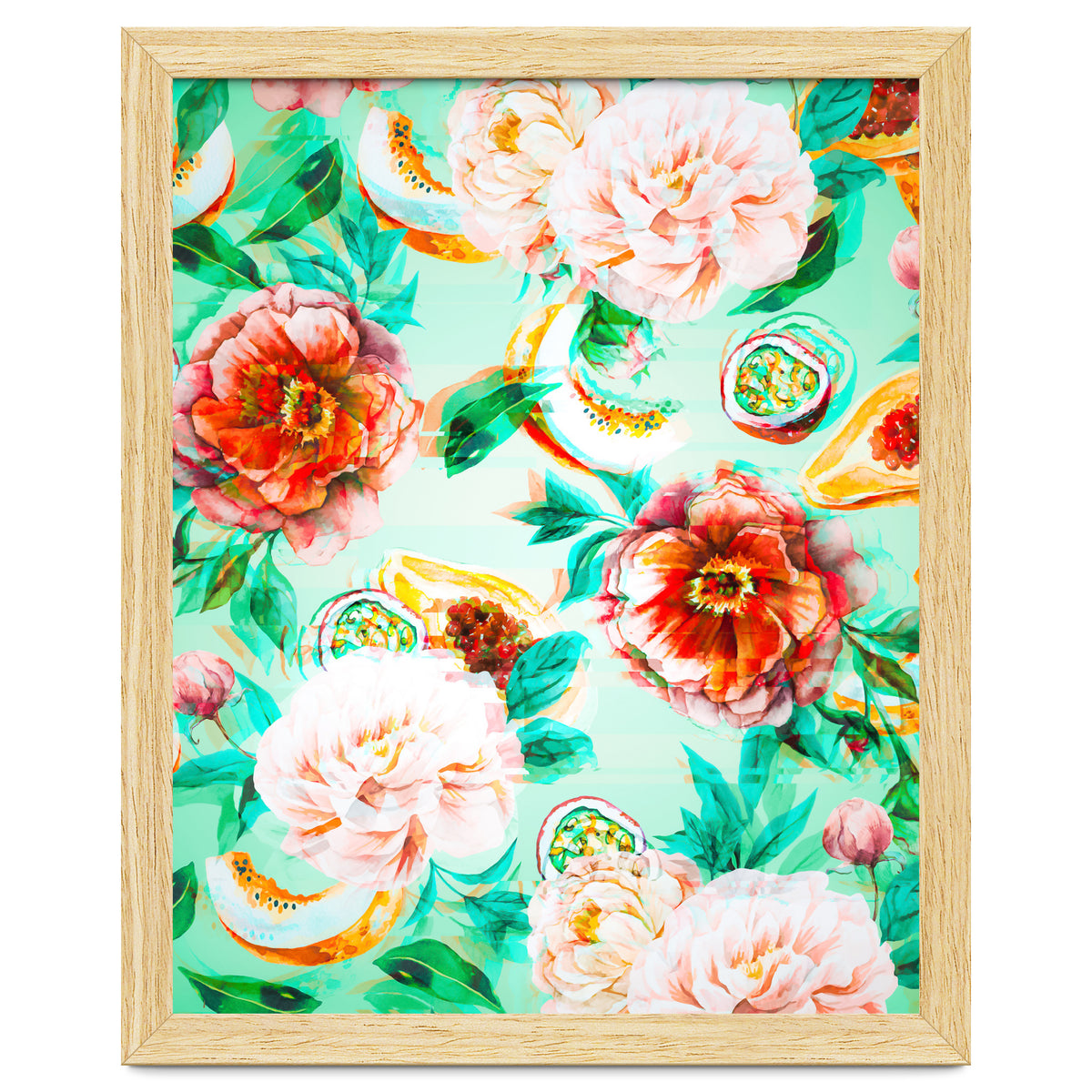 Tropical flowery fruit glitch