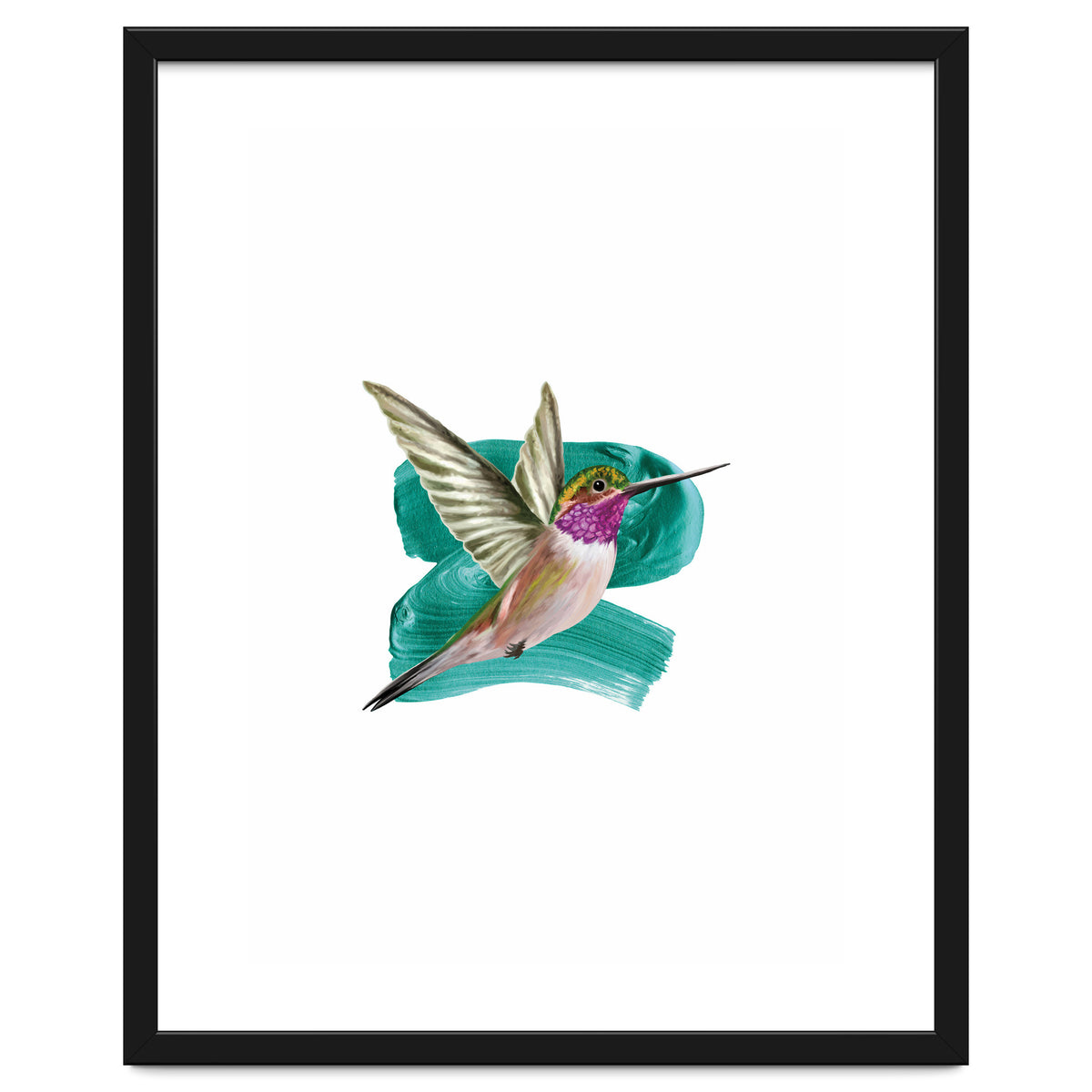 Modern Hummingbird I