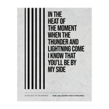 Noel Gallagher's High Flying Birds - In The Heat Of The Moment (Print Only) thumbnail