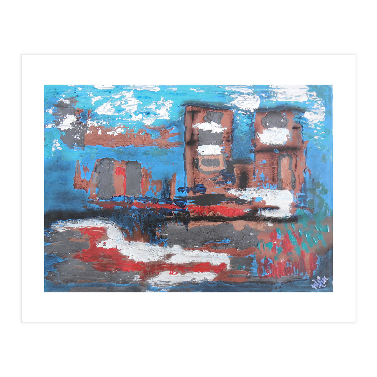 Abstraction 9 Home Calling (Print Only)